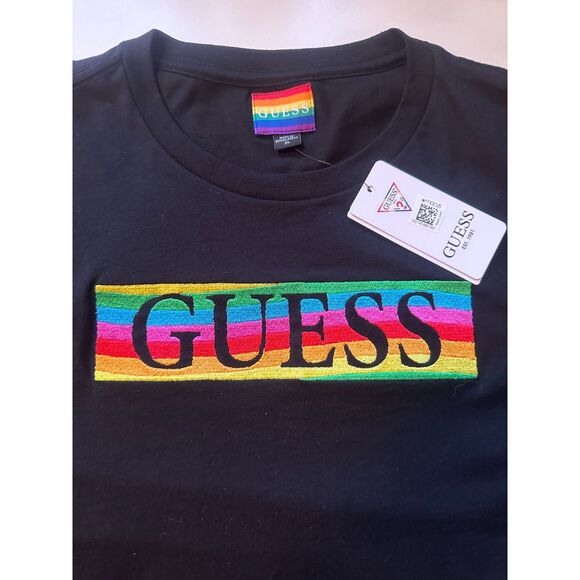 NWT. Unique Rare PRIDE Guess T-shirt - Picture 3 of 5